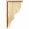 Ekena Millwork Ridgewood Rough Sawn Corbel w/Backplate, Douglas Fir, 6"W x 12"D x 20"H COR06X12X20RID01RDF - alternate 2